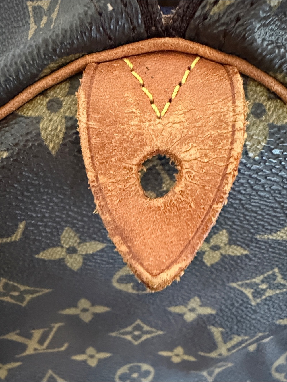 Louis Vuitton Brown Monogram Speedy 30 - Picture 9 of 16
